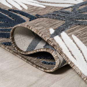 Montego High-Low Tropical Palm Indoor/Outdoor Runner Rug