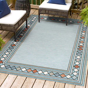 Sebastian-High-Low-Modern-Diamond-Border-Indoor/Outdoor-Area-Rug-Area-Rugs