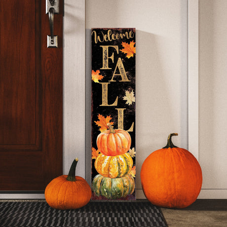 36-Inch Autumn Welcome Porch Sign