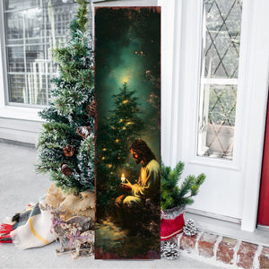 Jesus Christ Prayer Porch Sign | Front Porch Religious Plaque | Holiday Entryway Decor | UV Print | 3 Sizes