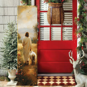 Jesus Christ Porch Sign | Religious Front Porch Plaque | Entryway Decor | UV Print | 3 Sizes