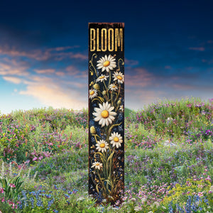 Summer Wildflower Bloom Garden Stake – Floral Yard Sign for Outdoor Rustic Decor | UV Printed | Multi Sizes