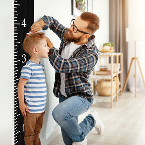 6ft Growth Chart Ruler - Black, Playroom Decor, Wall Ruler, Wood Growth Chart, Nursery Decor Signs, Kids Wall Art, Toddler Bedroom Decor