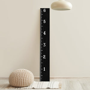 6ft Growth Chart Ruler - Playroom Decor, Wall Ruler, Wood Growth Chart, Nursery Decor Signs, Kids Wall Art, Toddler Bedroom - Wall Ruler