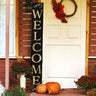 72-Inch Tall Outdoor Welcome Sign in Wood