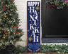 Modern farmhouse home decor - 36in happy hanukkah porch sign for a touch of hanukkah spirit