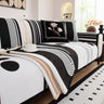 Modern Geometric Sofa Cover - Thick Woven, Pet Friendly, Stylish Couch Protector