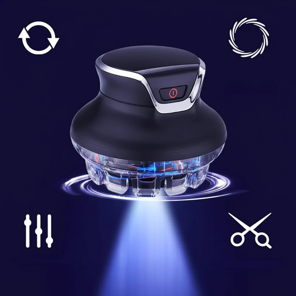 Cordless Hair Trimmer USB-C Rechargeable with Safety Blade