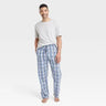 Hanes Premium Men's 2pk Plaid Pajama Set