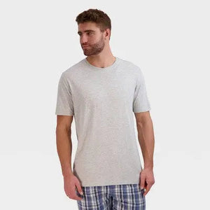 Hanes Premium Men's 2pk Plaid Pajama Set