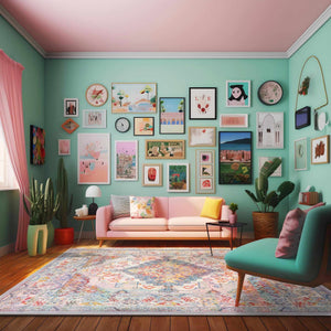 Haymond Area Rug Medium Pile Polypropylene Traditional Rug