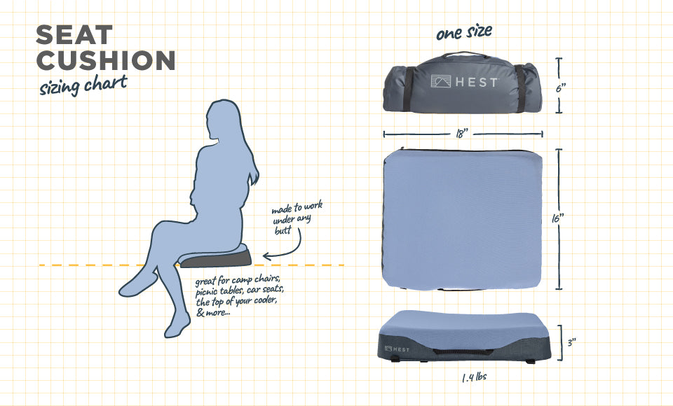 Foamy Seat Cushion by HEST