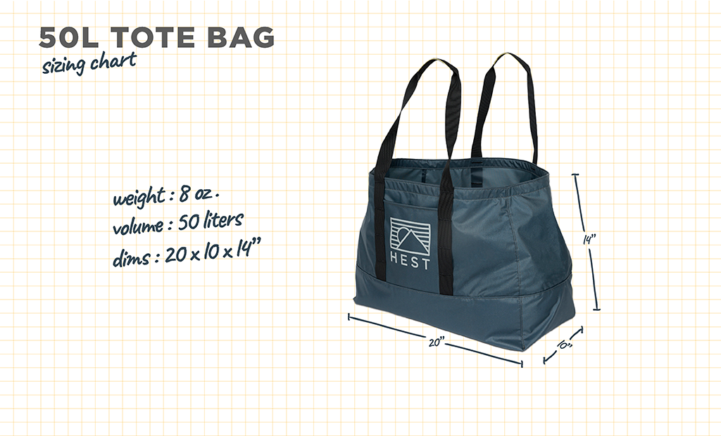 HEST Tote Bags