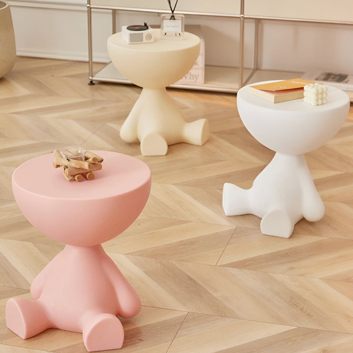 Round Coffee Table Side Table