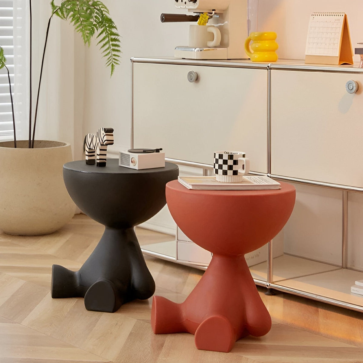 Round Coffee Table Side Table
