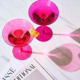 Chica Martini Cocktail Glassware, Set of 2