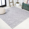 Balansat moroccan diamond square indoor/outdoor area rug