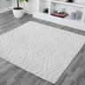Balansat moroccan diamond square indoor/outdoor area rug