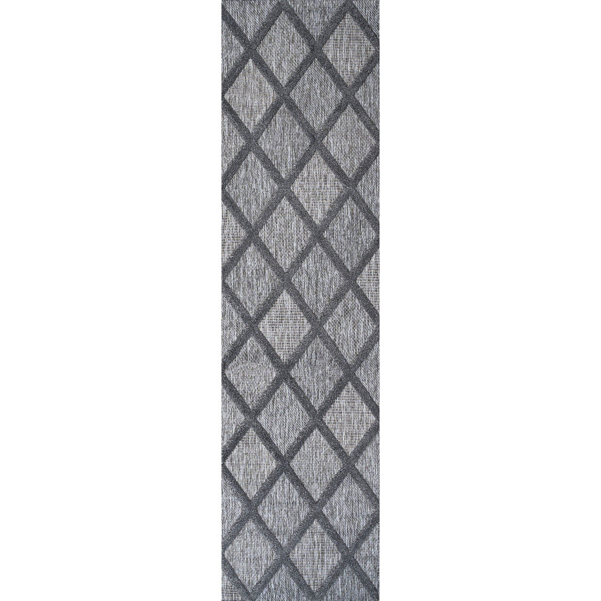 Salines Diamond Trellis Indoor/Outdoor Runner Rug