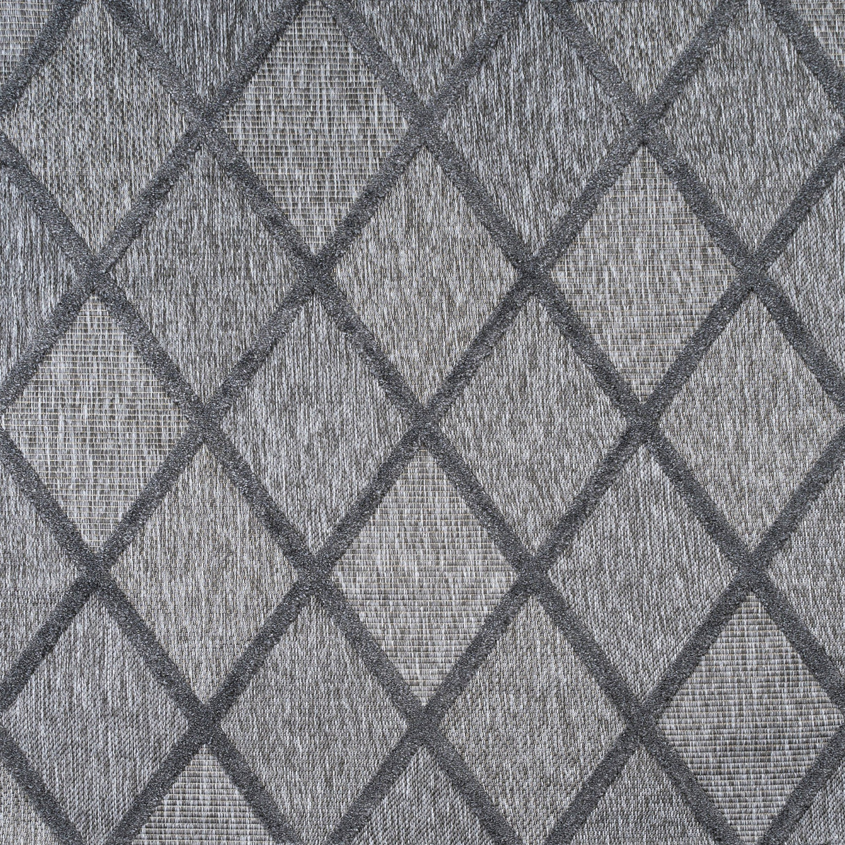 Salines Diamond Trellis Square Indoor/Outdoor Area Rug
