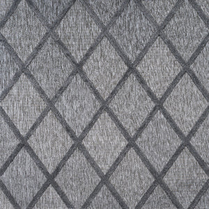 Salines Diamond Trellis Square Indoor/Outdoor Area Rug