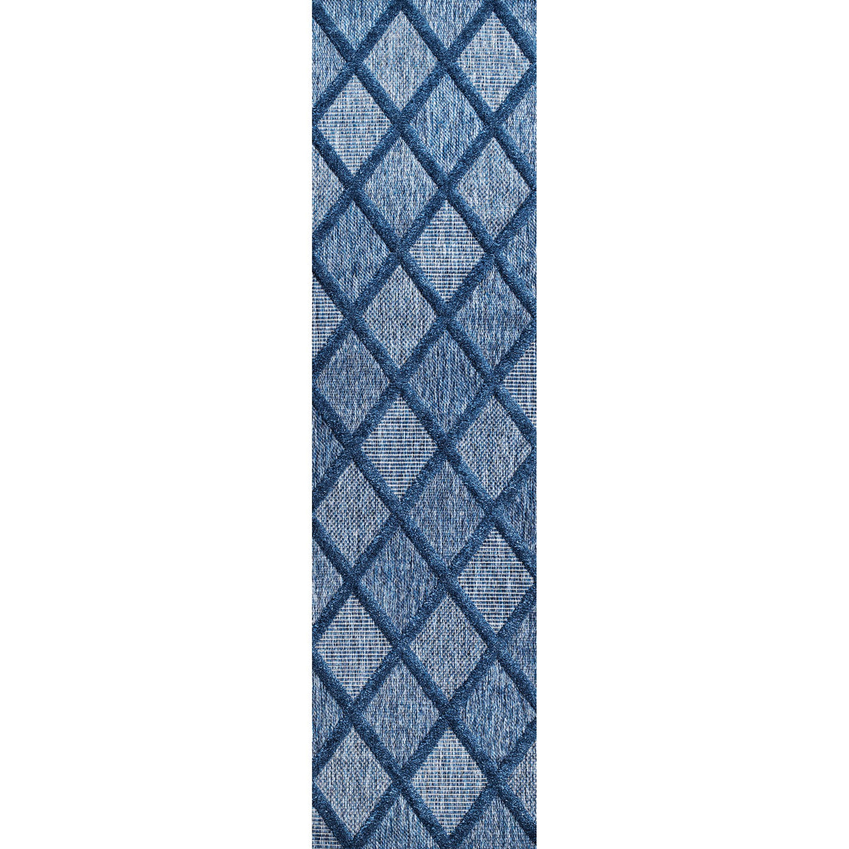 Salines Diamond Trellis Indoor/Outdoor Runner Rug