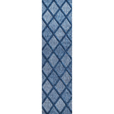 Salines Diamond Trellis Indoor/Outdoor Runner Rug