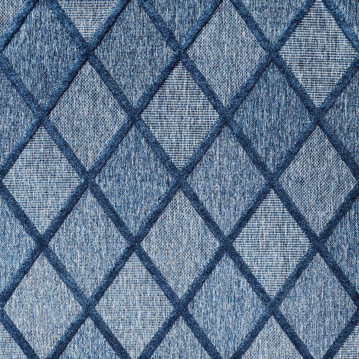 Salines Diamond Trellis Square Indoor/Outdoor Area Rug