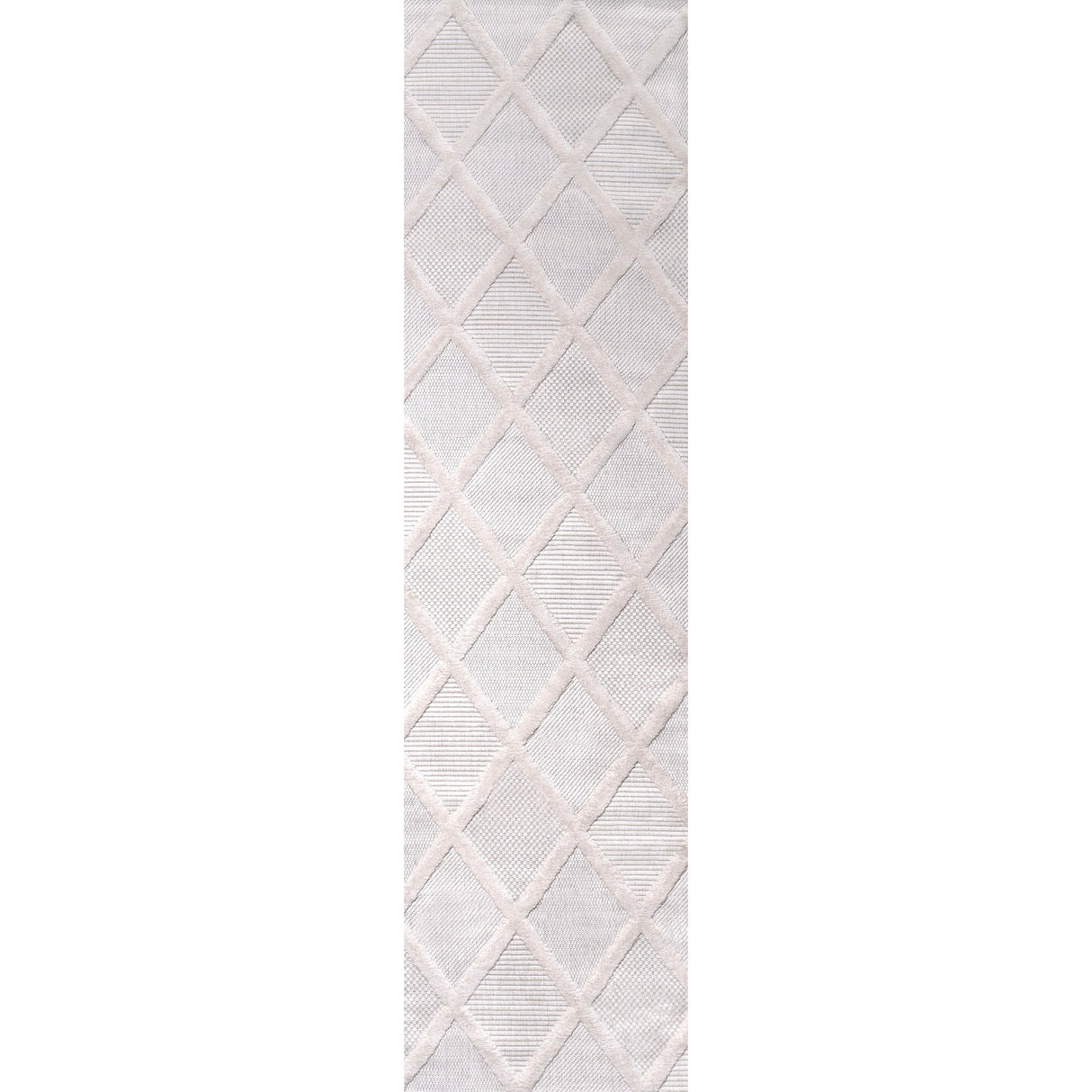 Salines Diamond Trellis Indoor/Outdoor Runner Rug