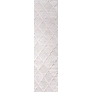 Salines Diamond Trellis Indoor/Outdoor Runner Rug