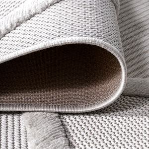 Salines Diamond Trellis Square Indoor/Outdoor Area Rug