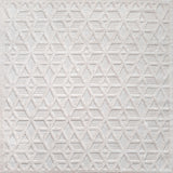 Talaia Neutral Geometric Square Indoor/Outdoor Area Rug