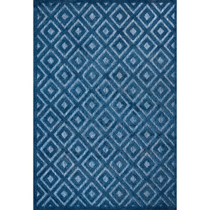 Portmany Neutral Diamond Trellis Indoor/Outdoor Area Rug