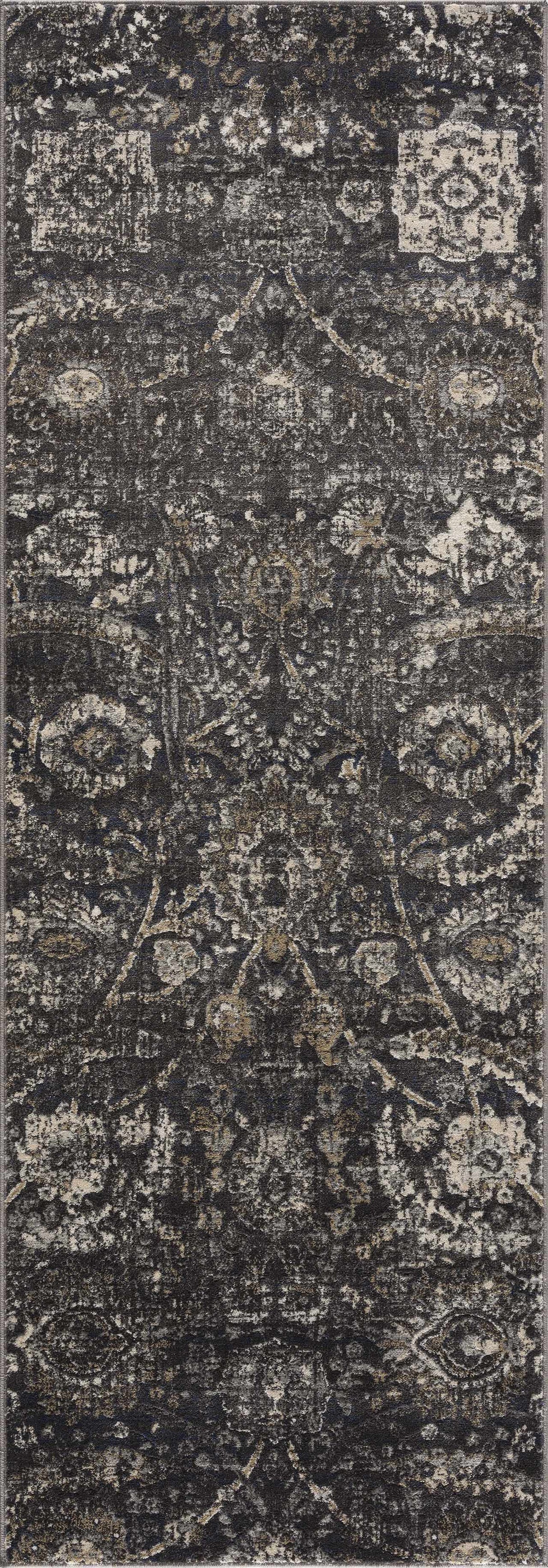 Georgiana Charcoal Area Rug