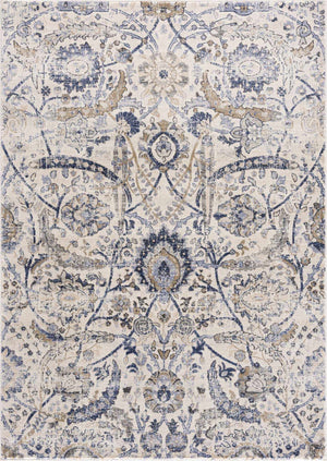 Georgiana Blue & Beige Oushak Rug