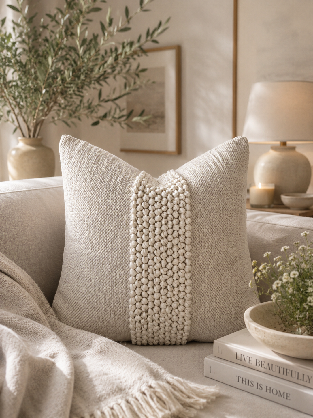 Morena Pillow Cover by Busa Designs