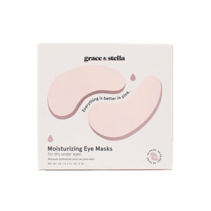 Grace & Stella Moisturizing Pink Eye Masks 48 Pairs