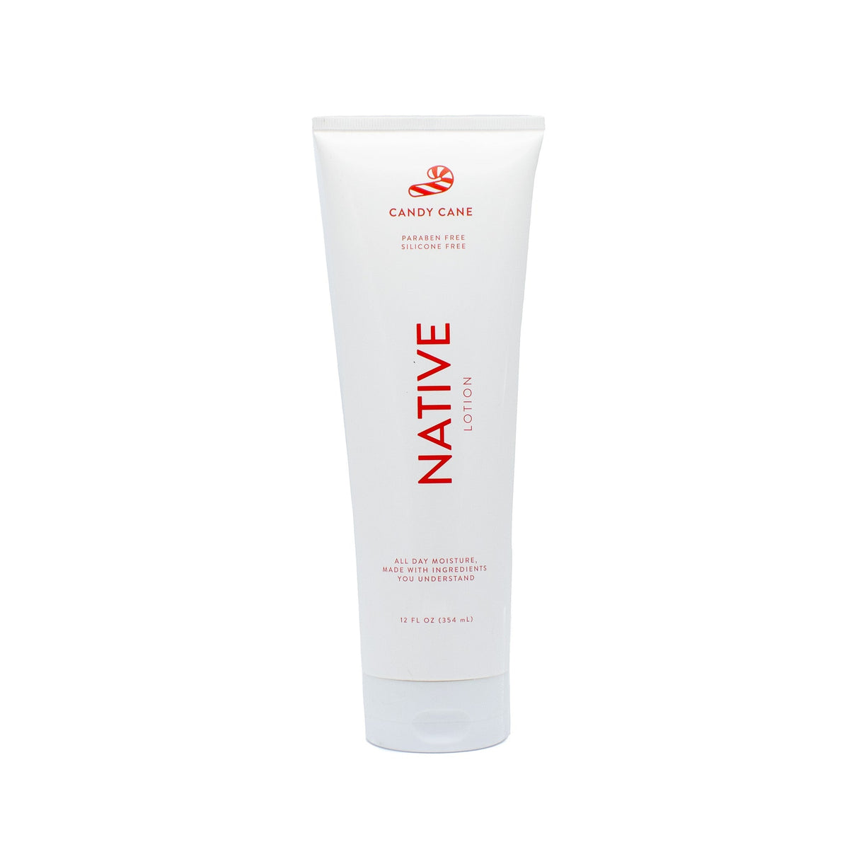 Native Body Lotion Candy Cane 12oz - New