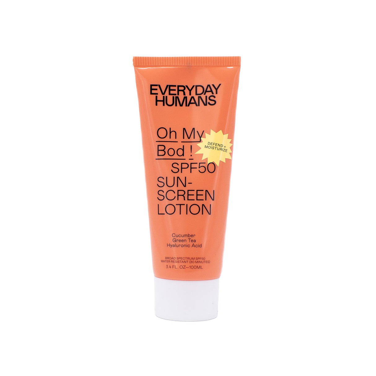 Everyday Humans Oh My Bod! Sunscreen SPF50 3.4oz