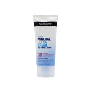 Neutrogena Mineral Ultra Sheer Sunscreen Lotion SPF 30 3oz