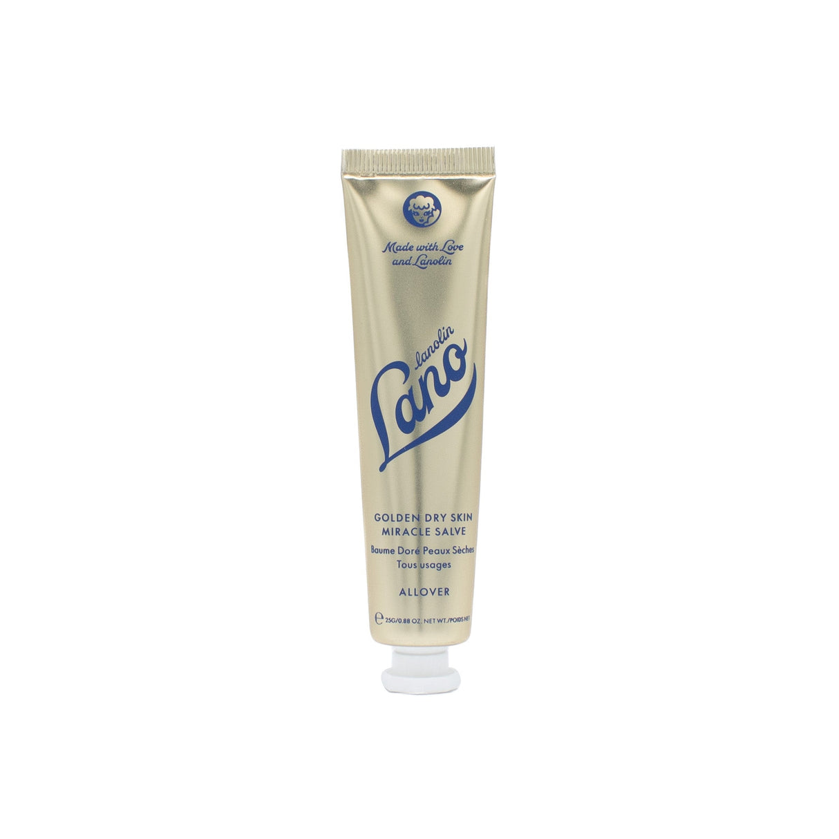 Lanolips Golden Dry Skin Salve Lotion 0.88oz