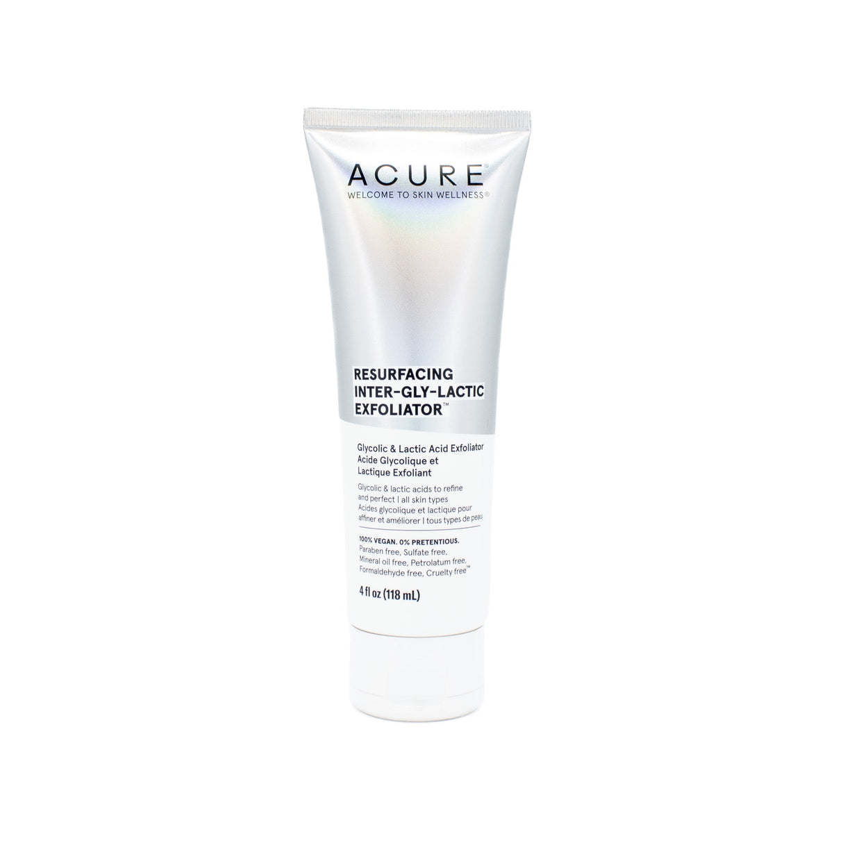 Acure Resurfacing Inter-Gly-Lactic Exfoliator 4oz