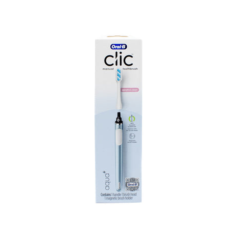Oral-B-Clic-Manual-Toothbrush-with-Replaceable-Brush-Head-Aqua-Manual-Toothbrushes