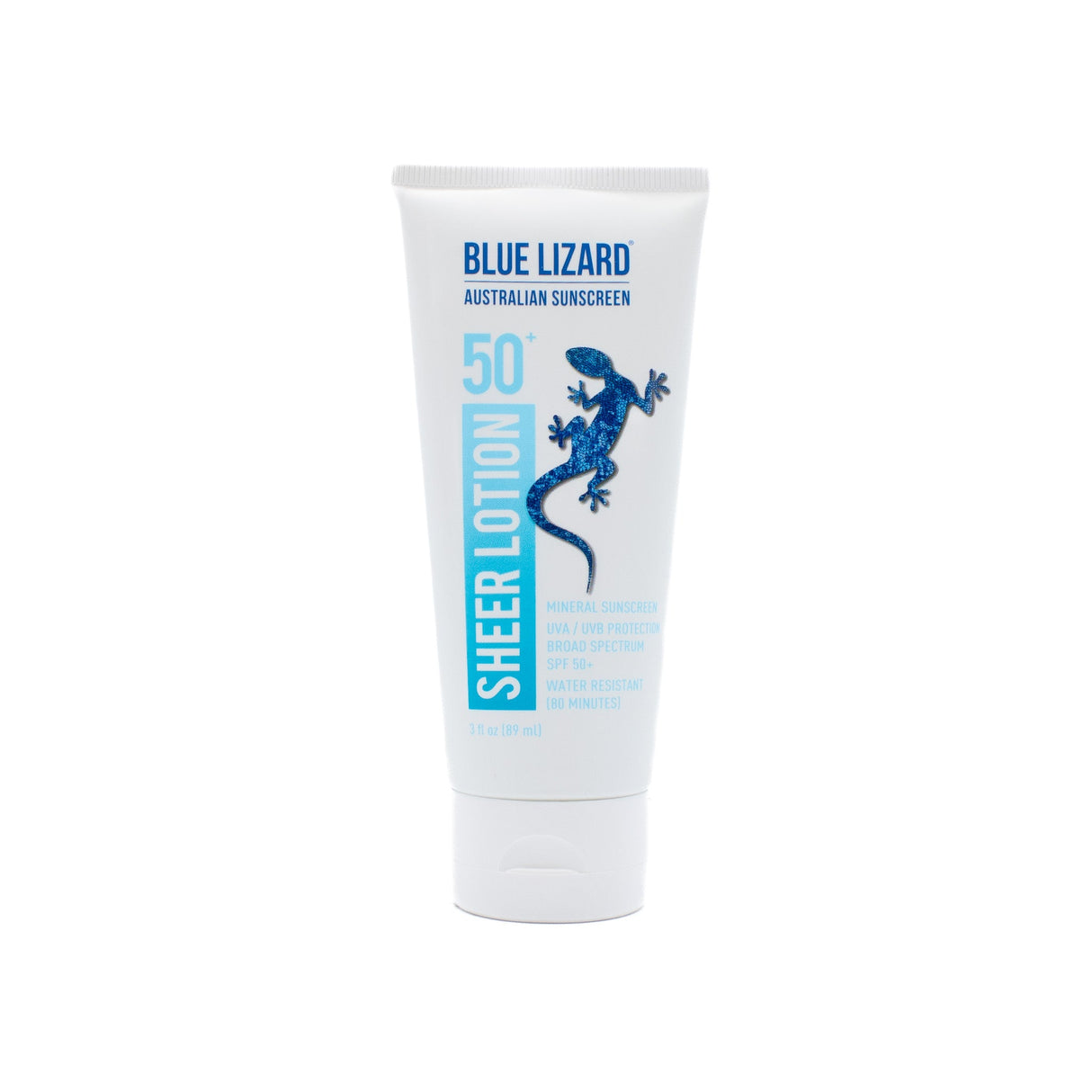 Blue Lizard Sheer Body Lotion SPF 50+ Water Resistant 3oz