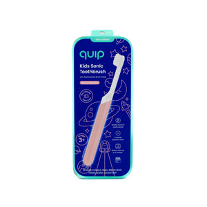 Quip Sonic Toothbrush for Kids Glow in the Dark Pink