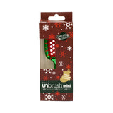 Unbrush Mini Holiday Hair Brush HOLLY - New
