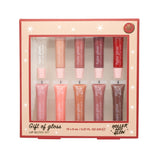 Holler and Glow Gift of Gloss 10 piece Lip Gloss Gift Set 10 x 0.27fl oz - New
