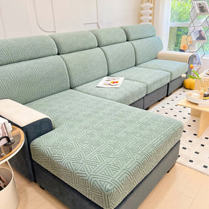 Polar Fleece Stretch Seat Cushion Covers, Sofa Seat Cushion Covers, Couch Cushion Protector Covers