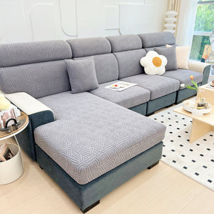 Polar Fleece Stretch Seat Cushion Covers, Sofa Seat Cushion Covers, Couch Cushion Protector Covers