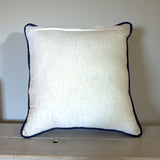 18x18" Embroidered Floral Boho Floral Throw Pillow Decorative Cover